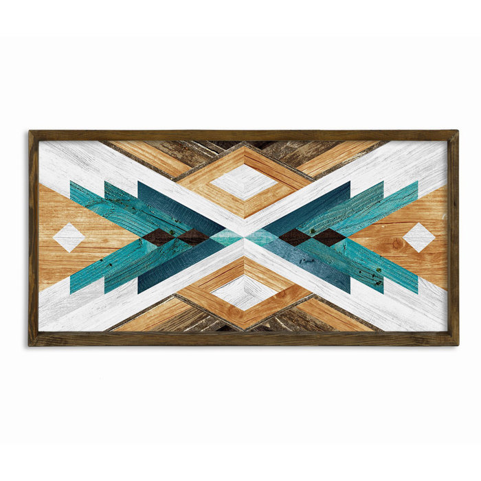 Union Rustic Gerahmtes Holzbild | Wayfair.de